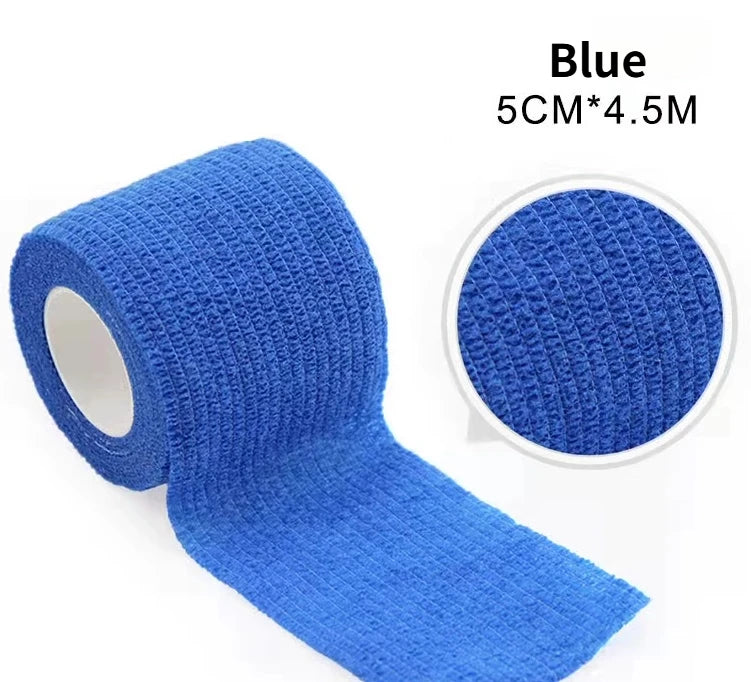 4.5M Hunt Disguise Elastoplast Camouflage Elastic Wrap Tape Self Adhesive Sports Protector Ankle Knee Finger Arm Bandage