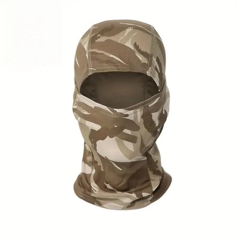 1pc Camouflage Balaclava Hat Cycling Full Face Mask Outdoor Sports Hunting Hiking Ski Mask motorcycle Helmet Inner Cap