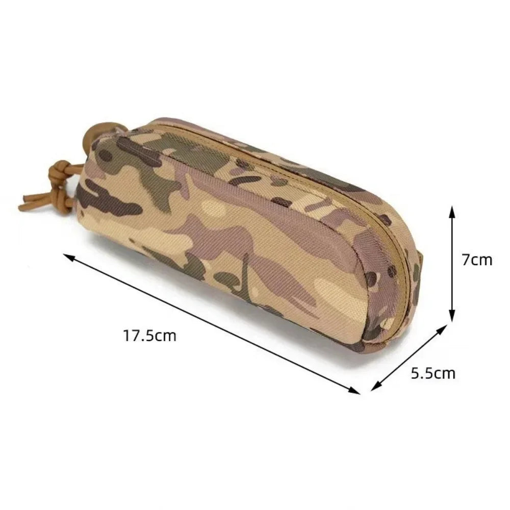 Tactical Molle Glasses Pouch Sunglasses EDC Waist Pack Utility  Army Hunting Accessories Organizer Eyeglasses Case Bag