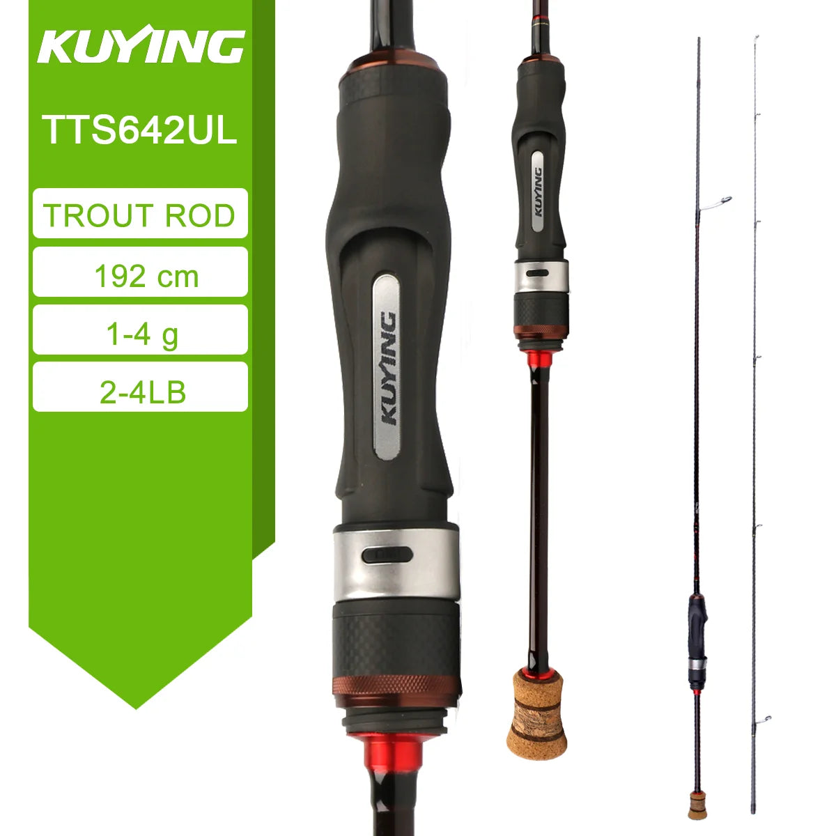 Kuying Premium Carbon Lure Angling Rods Spinning Casting PerformanceEnhancing Gear