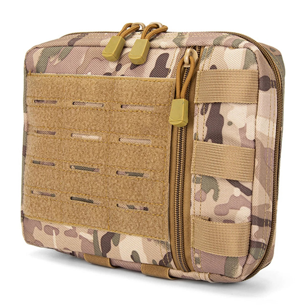 Edc Organizer Tool Pouch Multi Purpose Emergency Tools Pack Multi Pockets Camping Survival Belt Pack For Outdoor Sports