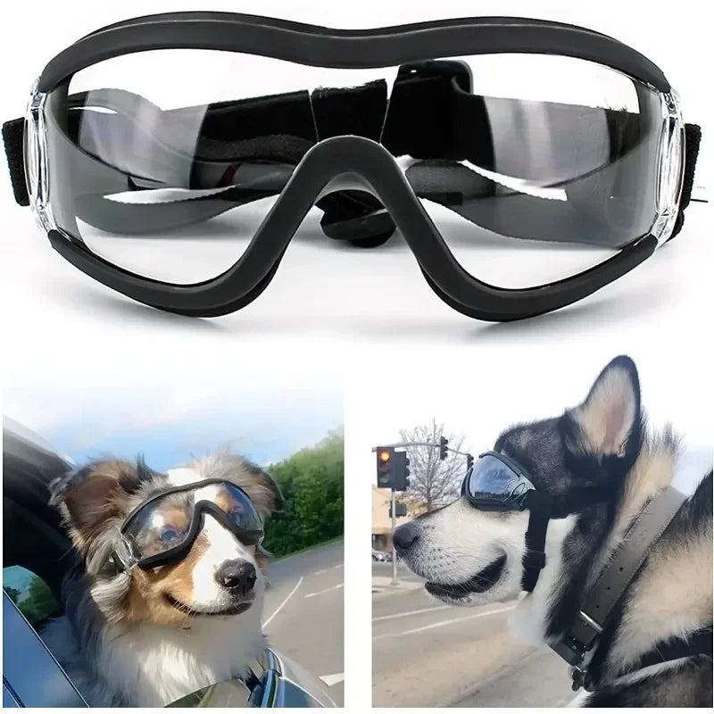 Dog Goggles With Adjustable Strap For Outdoor Travel And Skiing