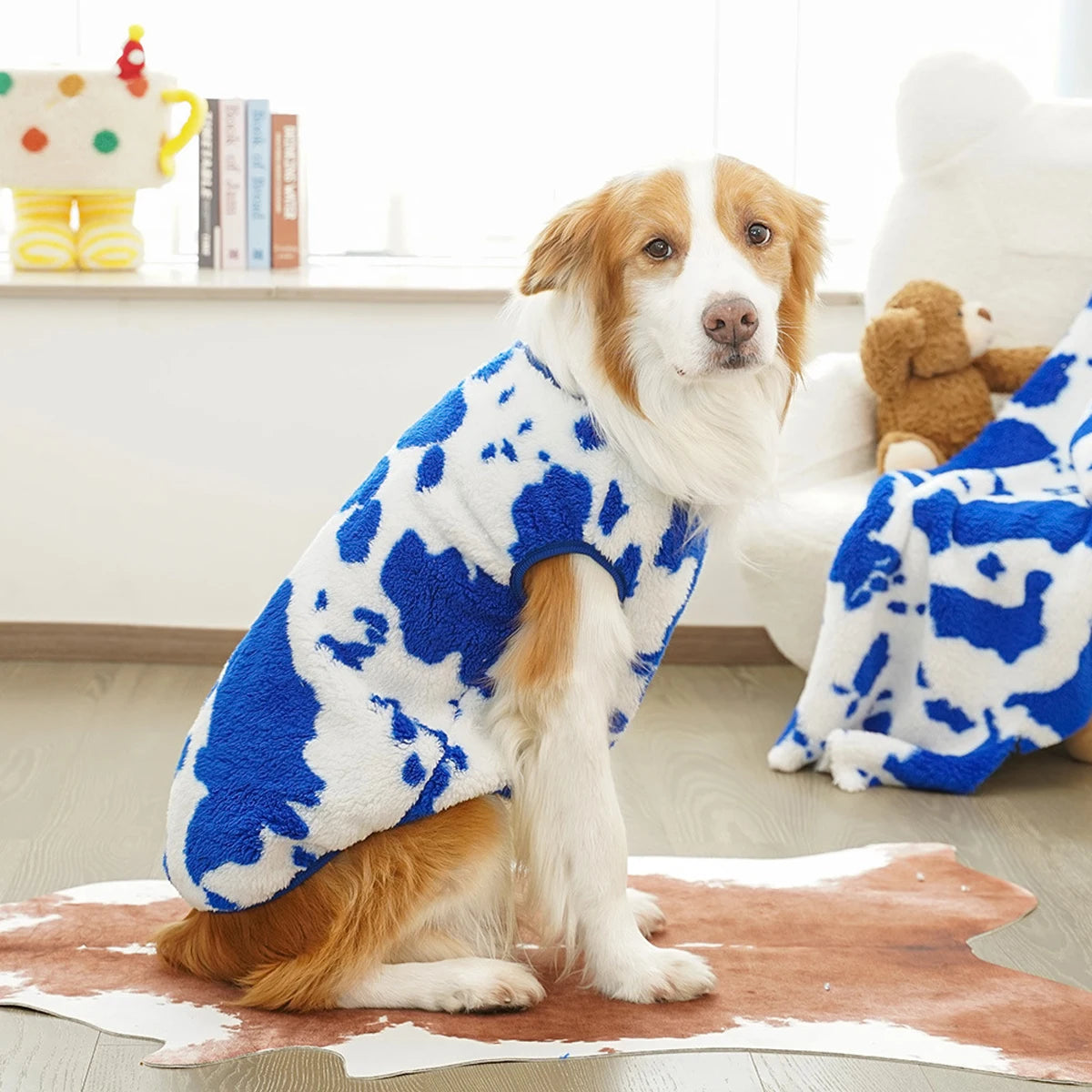 Cute Fleece Puppy Jacket For Dogs Autumn Winter Coat