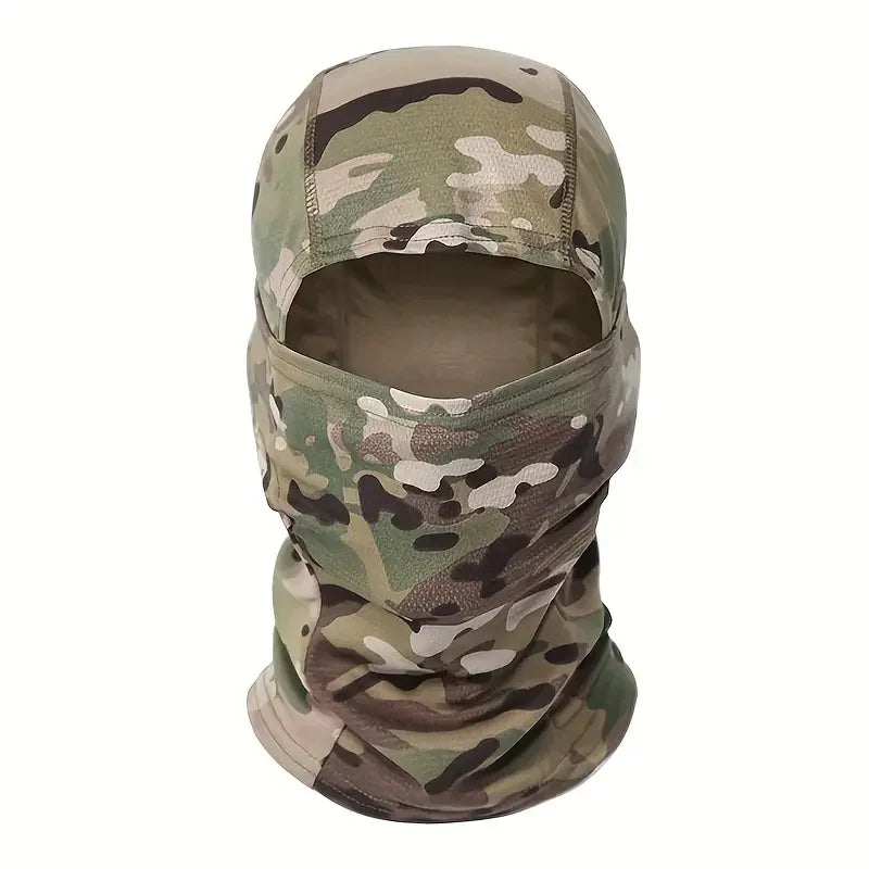 1pc Camouflage Balaclava Hat Cycling Full Face Mask Outdoor Sports Hunting Hiking Ski Mask motorcycle Helmet Inner Cap