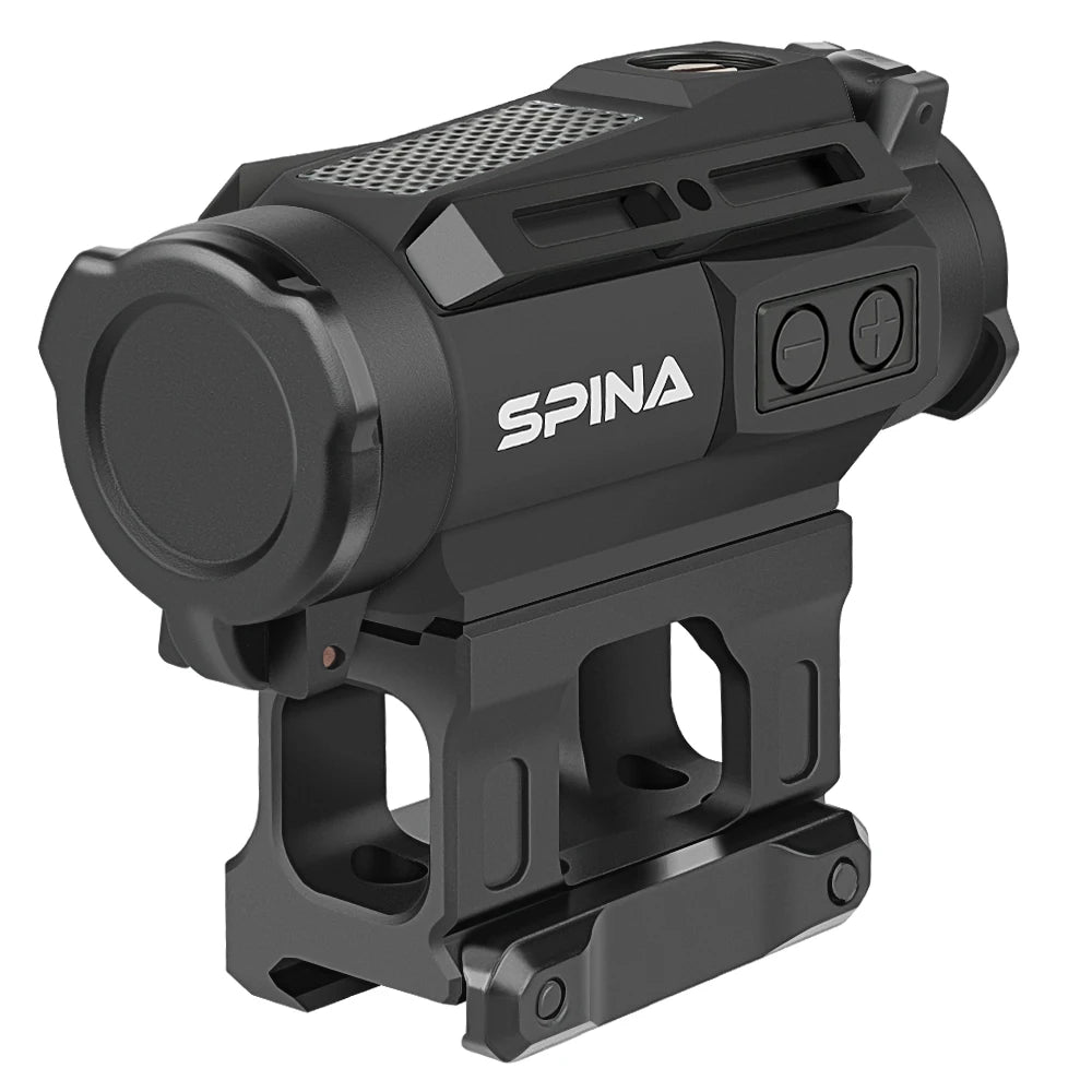 SPINA OPTICS HD 1x20 Solar Energy Red Dot Two Transformation Point  Scope Sight Hunting QD Mount AR CQB .223 5.56 .308 7.62
