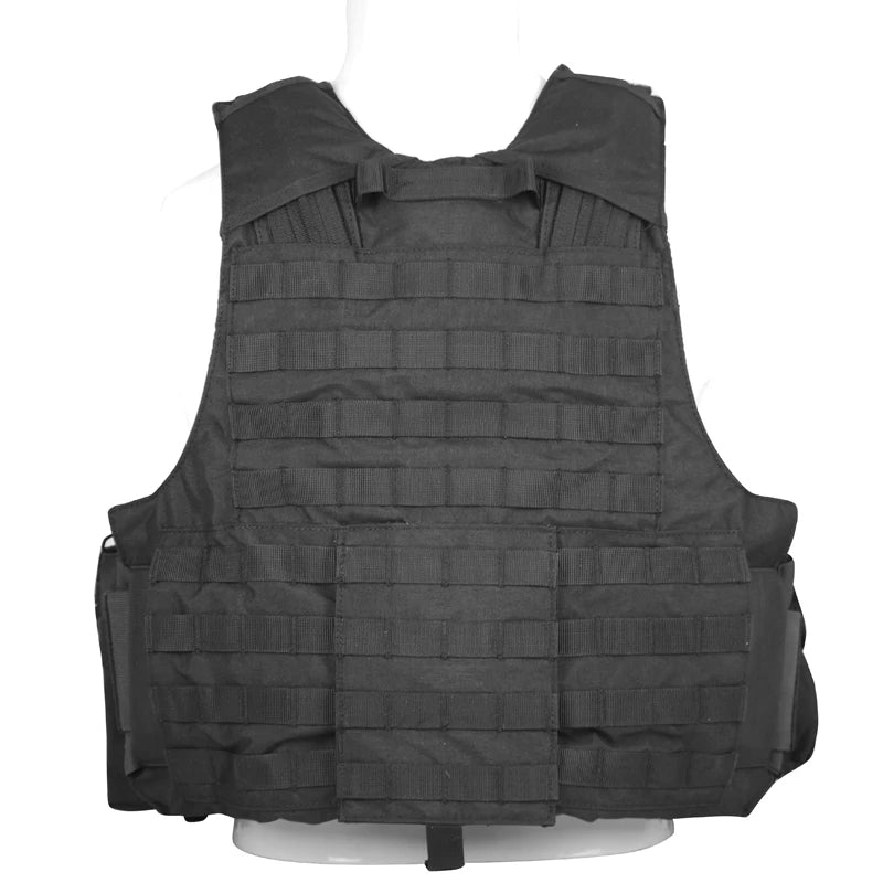 LQARMY Men Tactical Vest 1000D Quick Release Plate Carrier Chest Rig Combat Armor Vests Outdoor Hunting CS Training Airsoft Vest