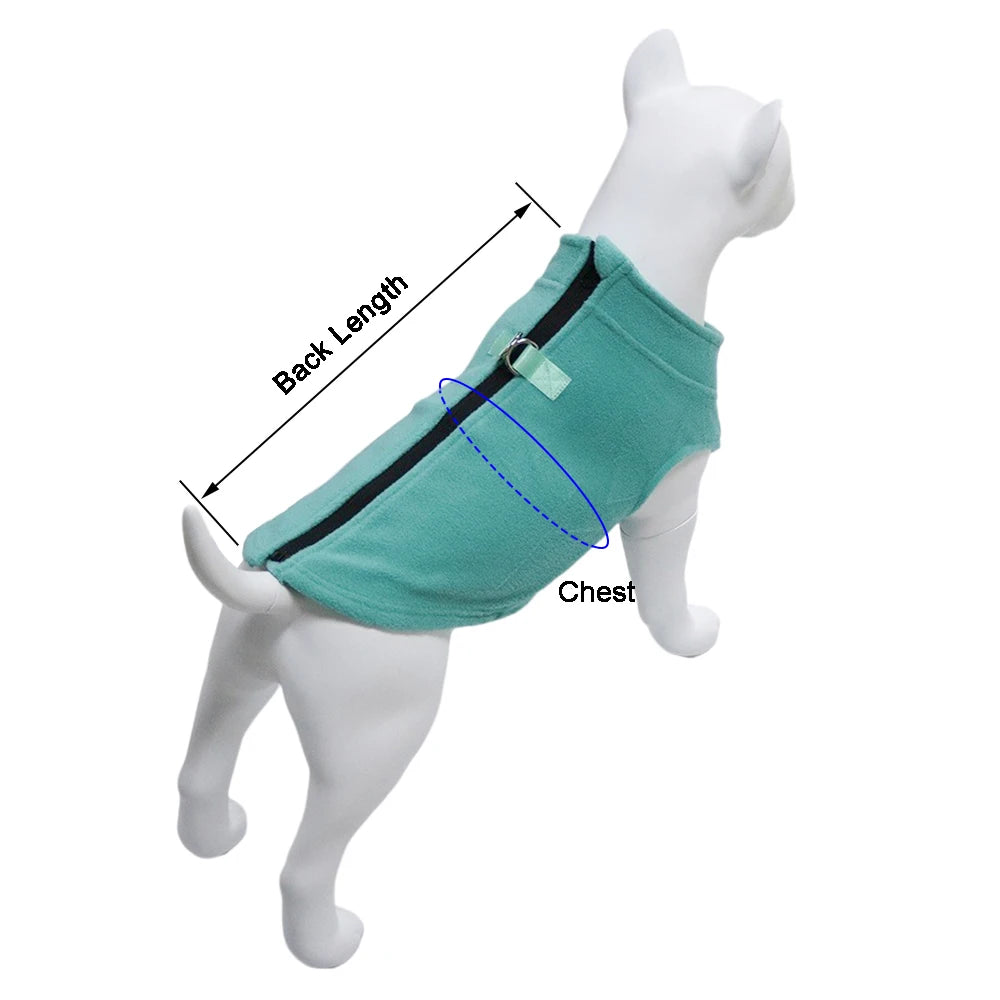 Winter Fleece Dog Coat