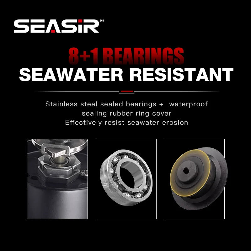SeaSir Prospec P Series Spinning Reel Ultralight Carbon Fiber
