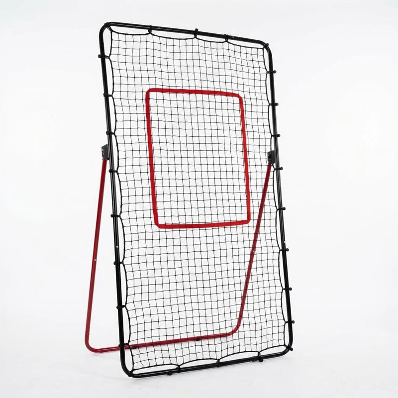 Adjustable Volleyball Rebounder Net, 7x4 ft Large Training Bounce Back Net for Bumping, Spiking & Setting Sturdy, Multi-Angle