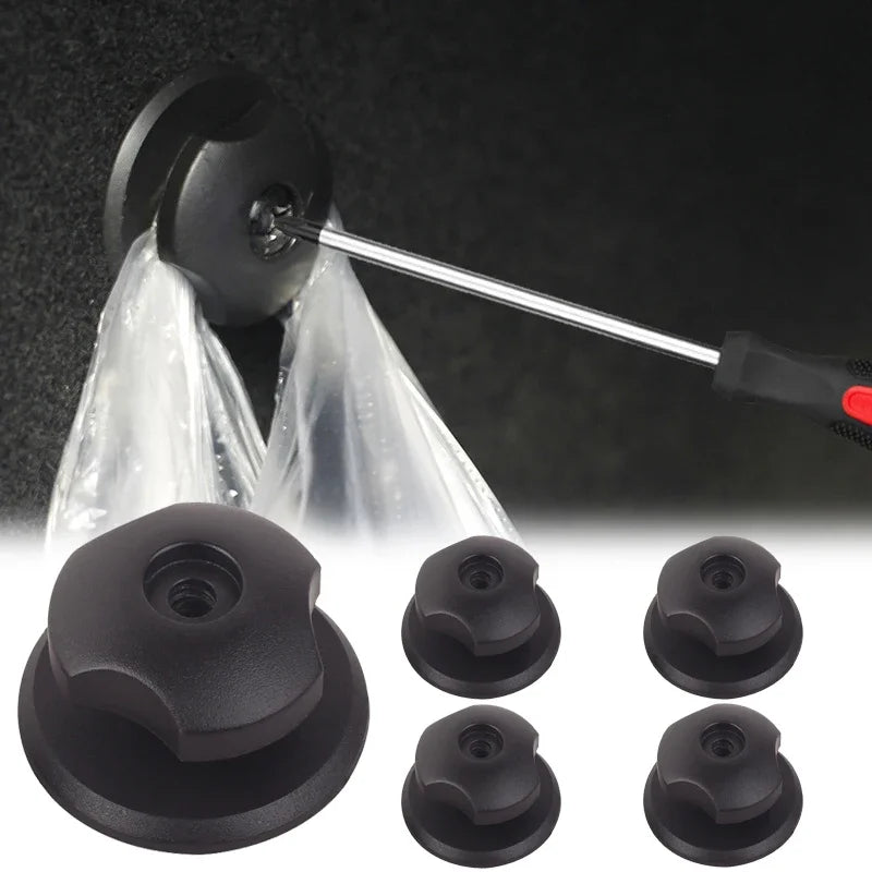Durable Universal TrunkStorage NetClip HooksTieDown RingFastener Organizer Elite