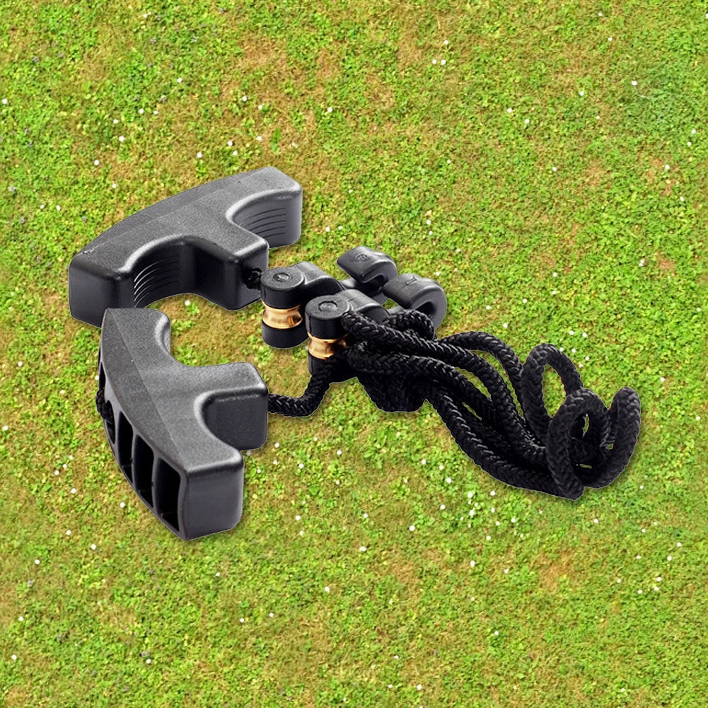 Crossbows Cocking Device Cocking Aid Heavy Duty Double Handle Strings Cocking Tool Braided Rope Crossbows Cocker for Hunting