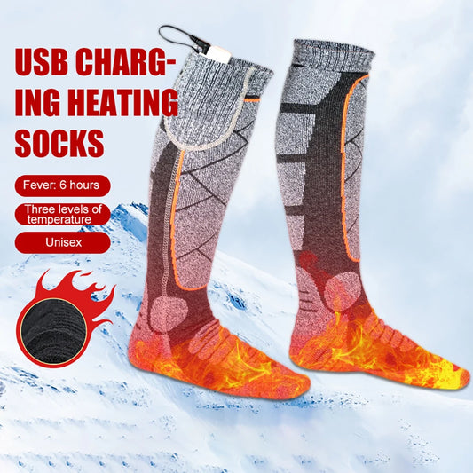 NONECN Ultratherm Electric Heated Outdoor Socks With Adjustable ThreeMode Heating