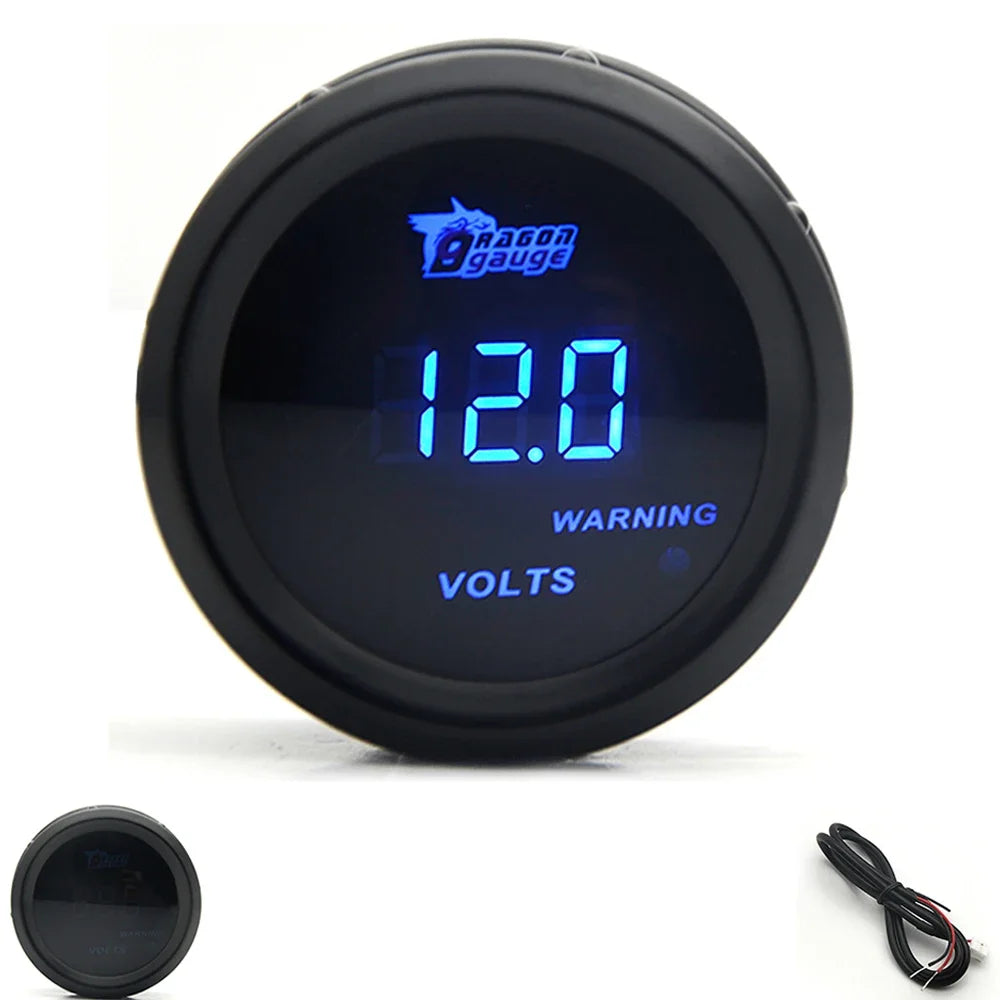 Car Digital Turbo Boost Gauge 9 Auto Gauge Types