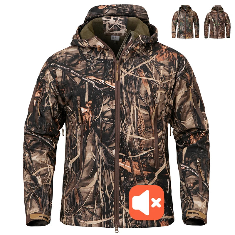 ReFire Gear Quiet Softshell Camouflage Hunting Jacket