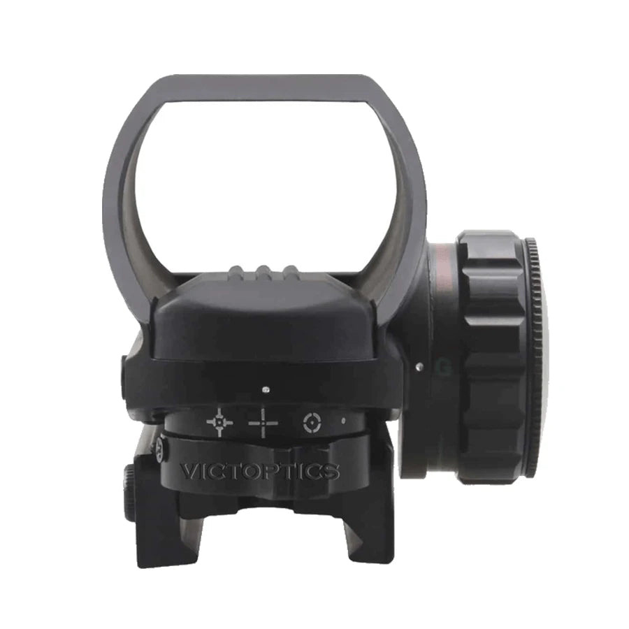 Victoptics Riflescope Dual Illuminated 1X22X33 Red Green Dot Gun Sight 33Mm Scope Sight with 20Mm Rail
